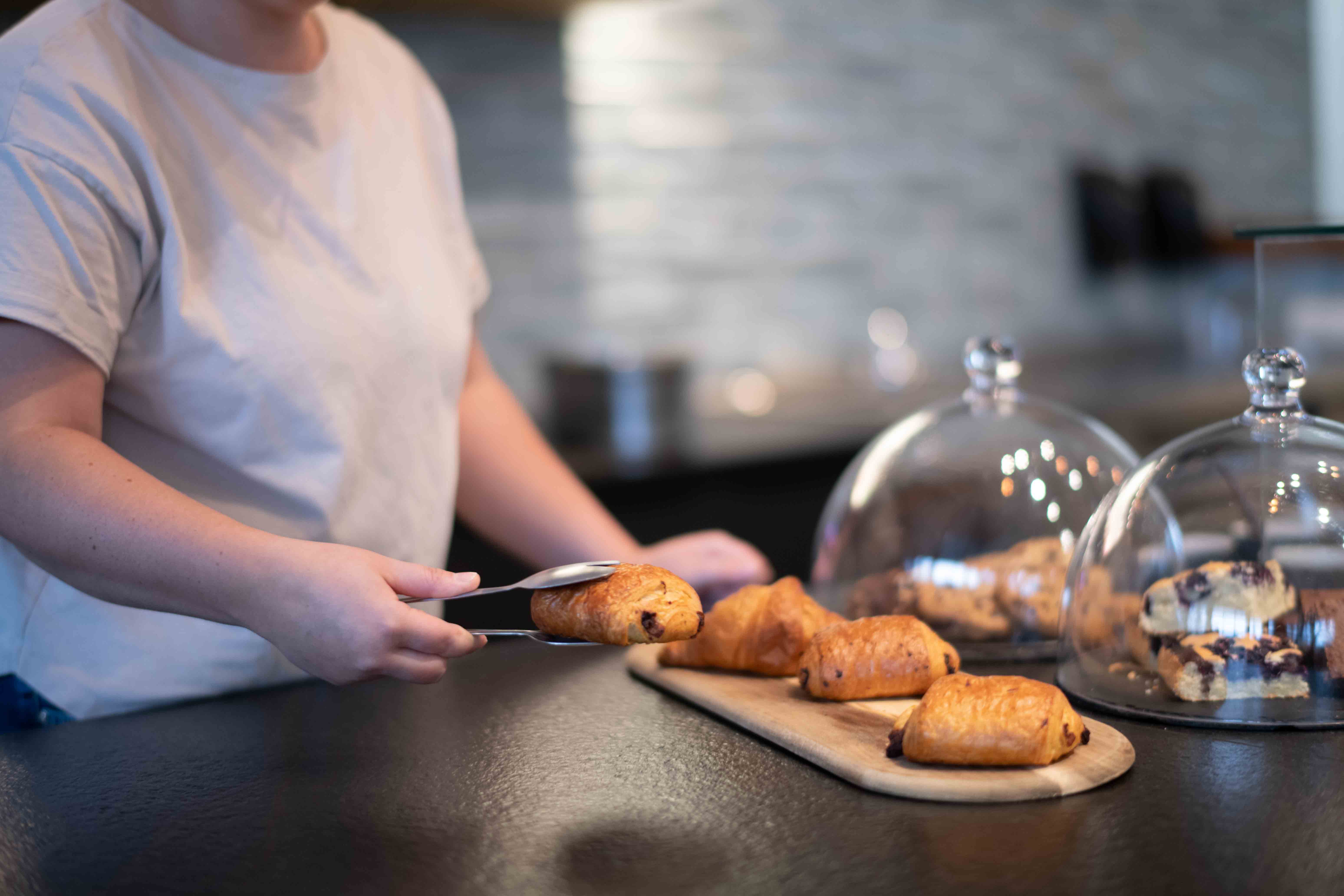 Frühstücks Butter Croissant